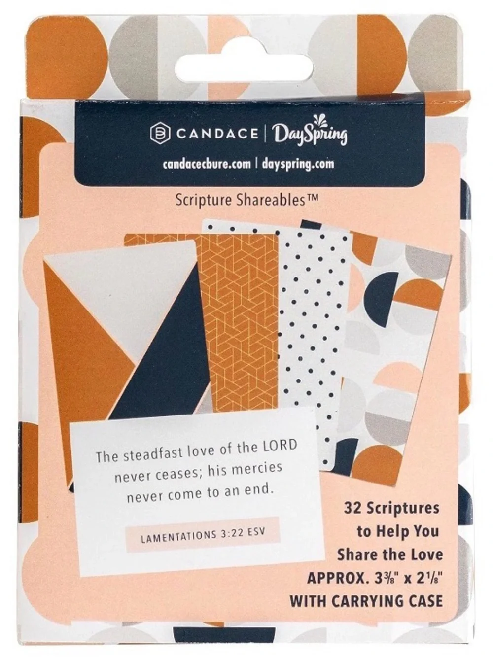 📦 Scripture Shareables 32 Scriptures Box - White, Blush & Terracotta Cards